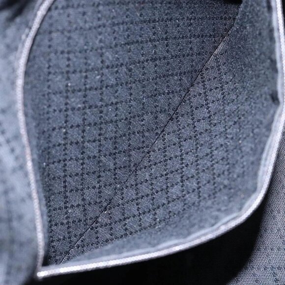 GUCCI Bamboo Hand Bag Nylon Black Silver 001 3754 1577 Auth ep10001 - Picture 15 of 16